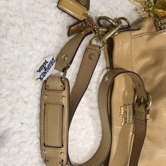 COACH Madison Tan Leather Shoulder bag 13250 VGC! - Picture 10 of 12